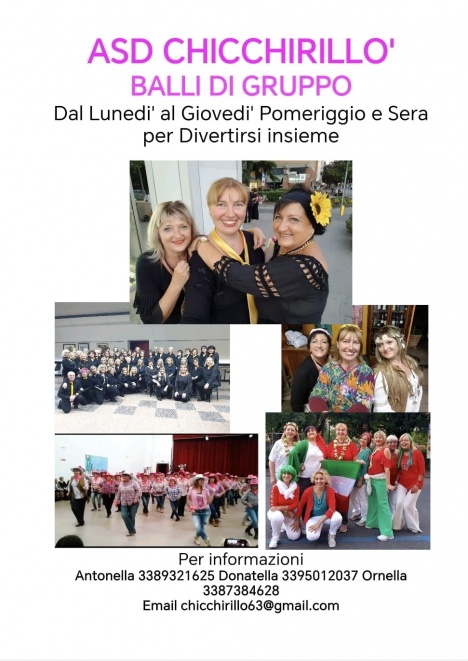 BALLI DI GRUPPO PER TUTTI