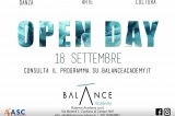 OPEN DAY 18 SETTEMBRE 2016